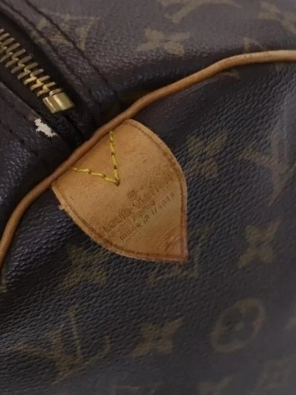 LOUIS VUITTON Monogram Keepall 45 Boston Bag M41428 LV Auth EC160